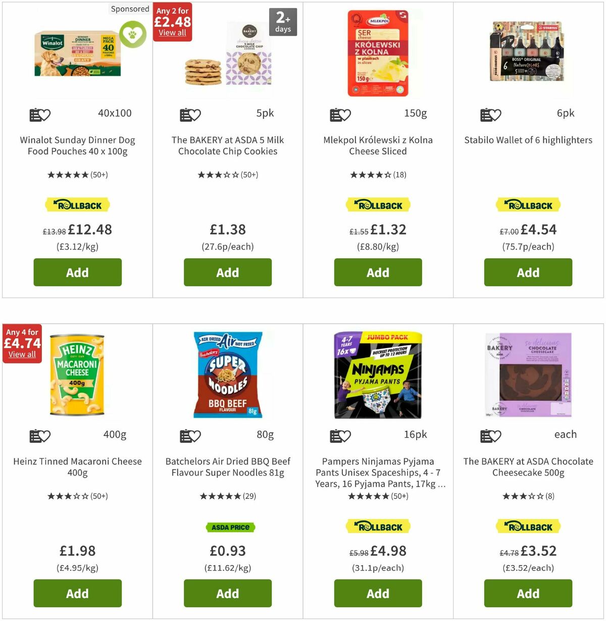 ASDA Offers from 25 July