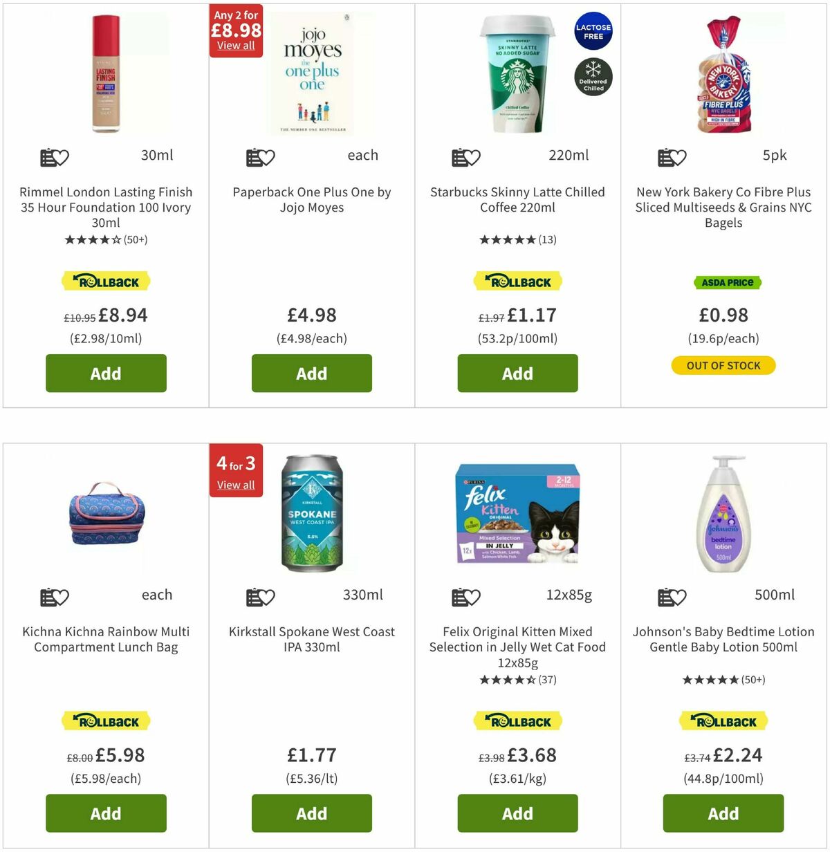 ASDA Offers from 25 July