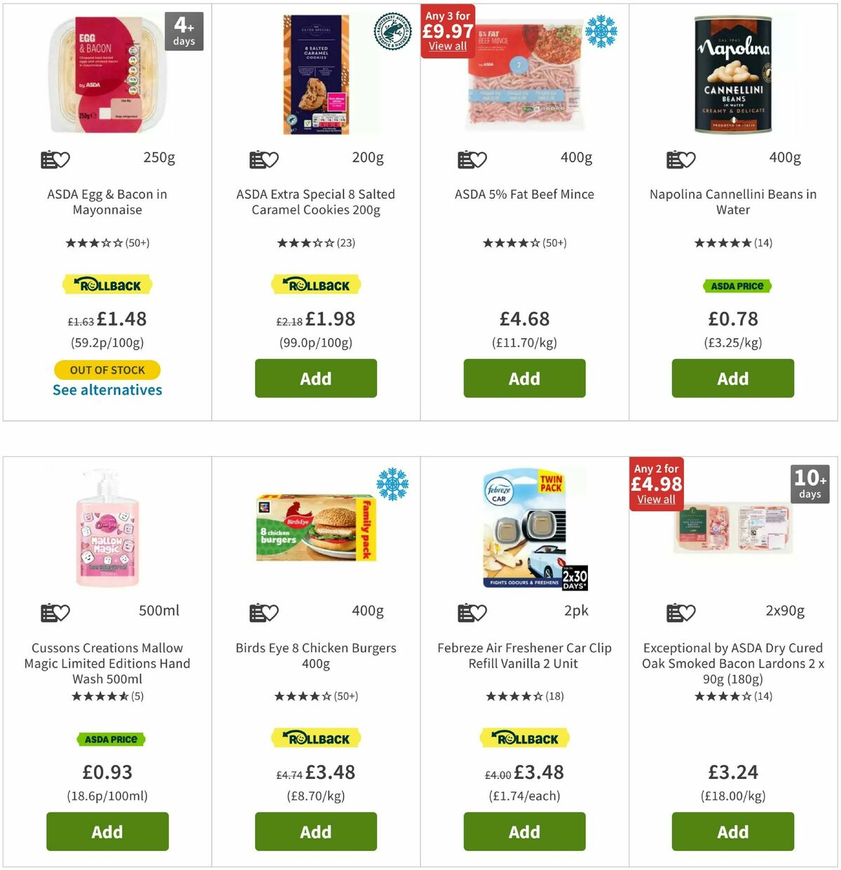 ASDA Offers from 25 July