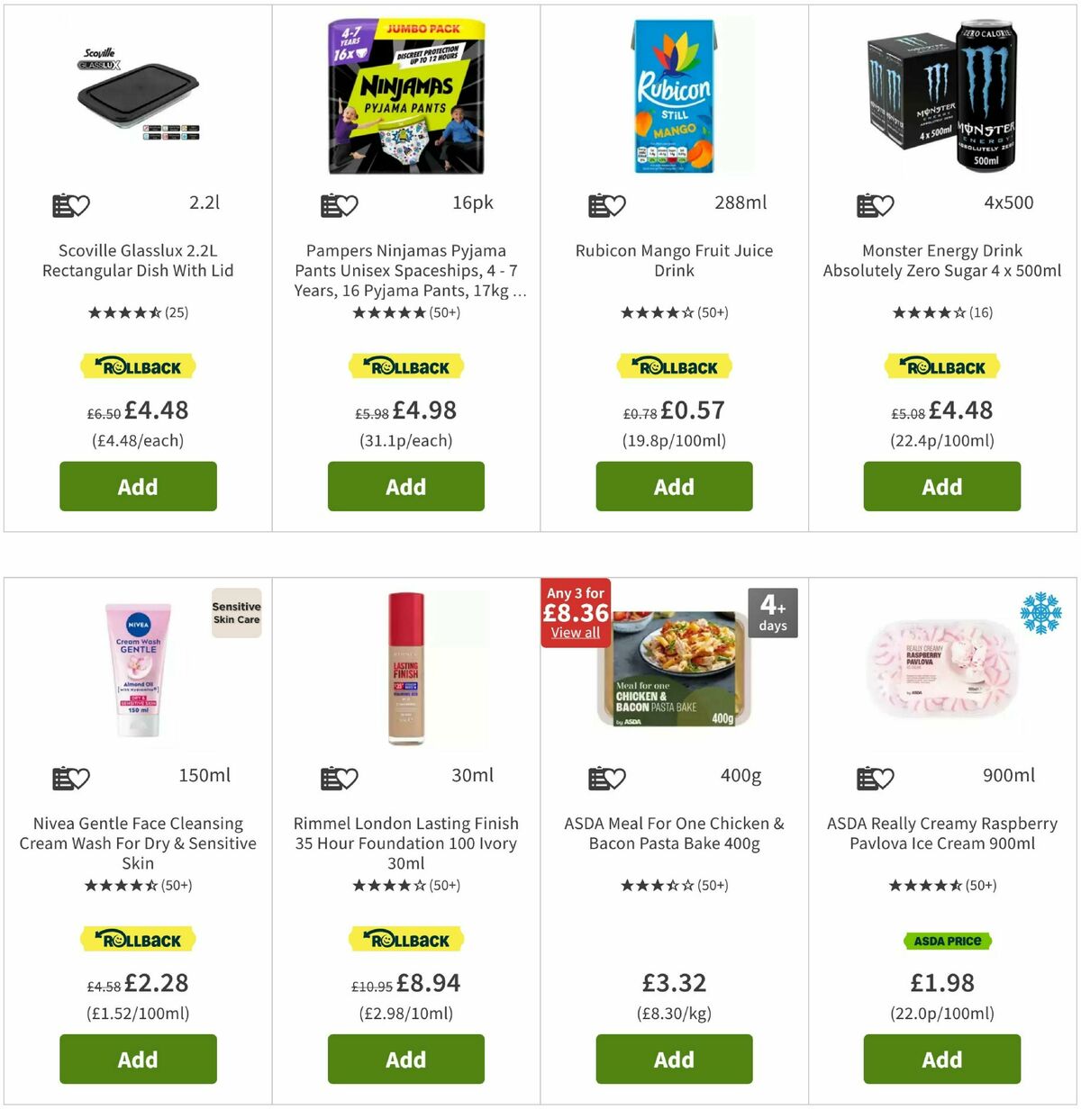 ASDA Offers from 5 August