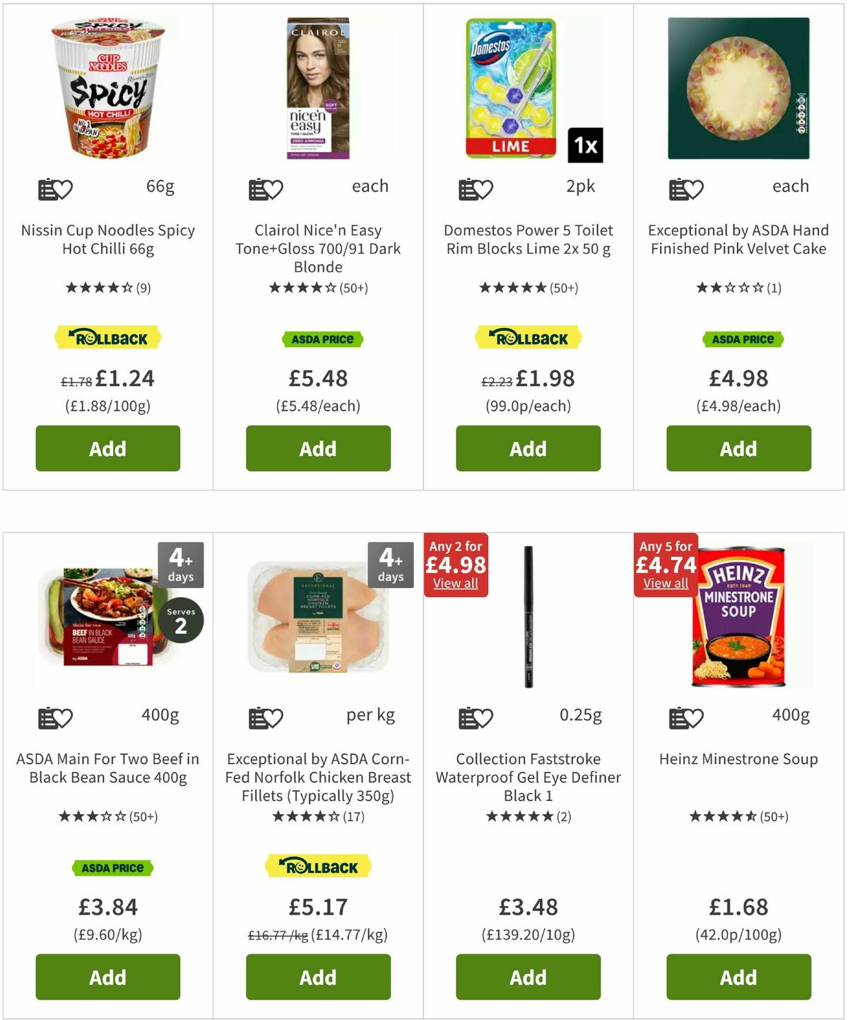 ASDA Offers from 14 August