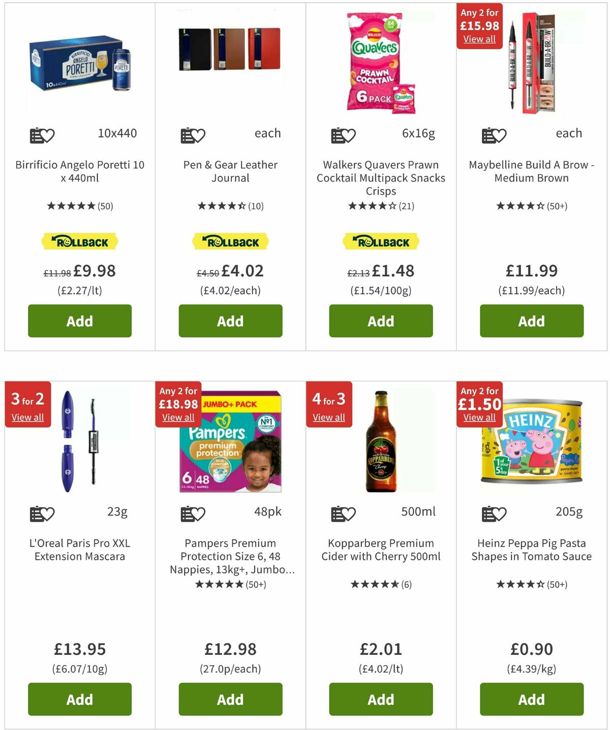 ASDA Offers from 14 August