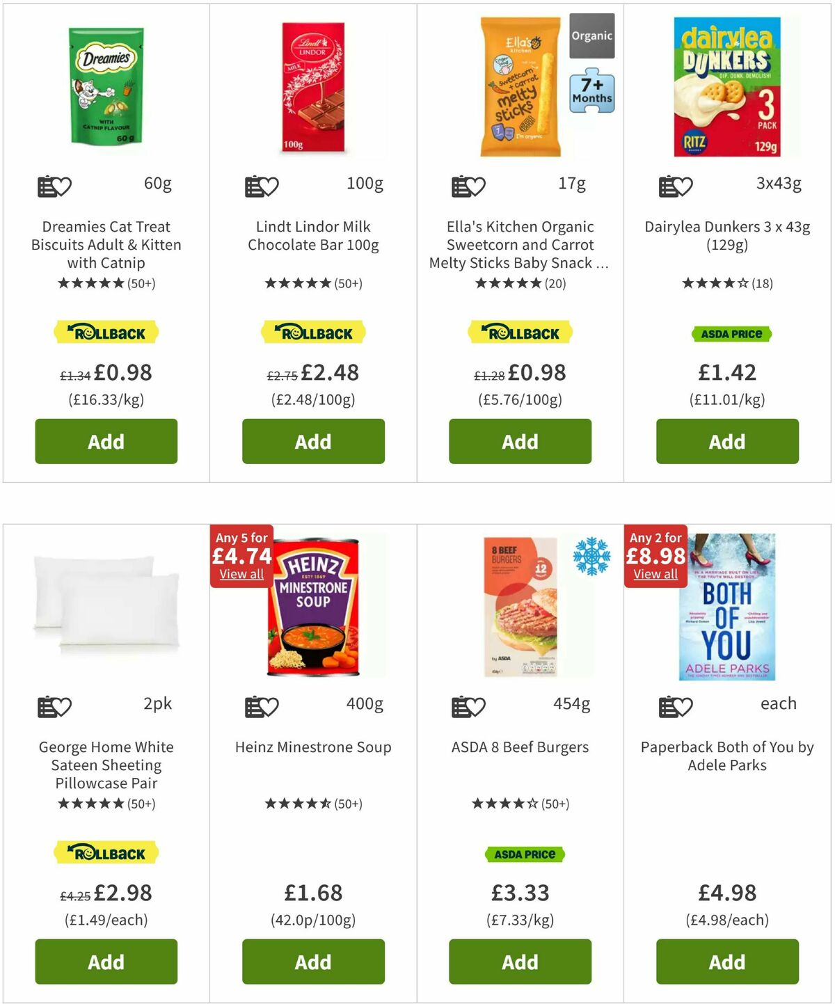 ASDA Offers from 14 August