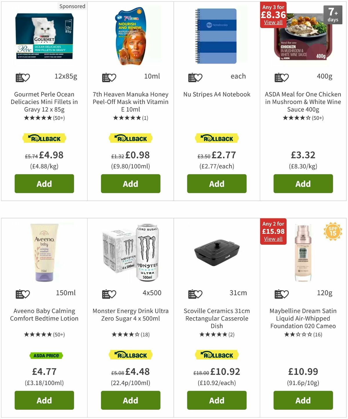ASDA Offers from 14 August