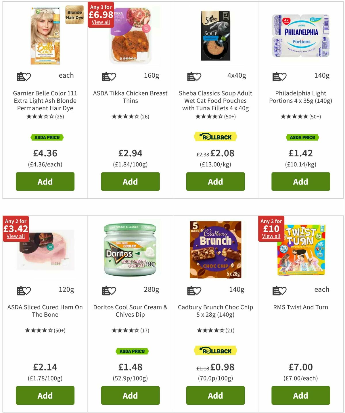 ASDA Offers from 14 August