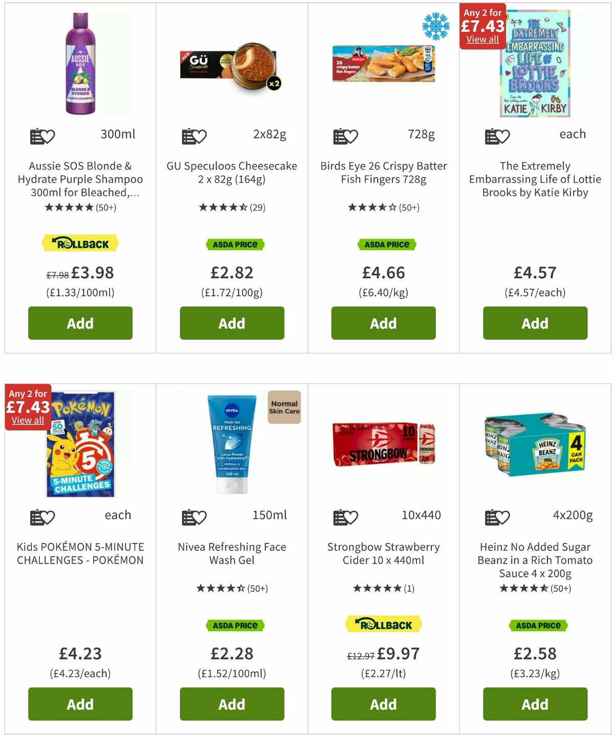 ASDA Offers from 14 August