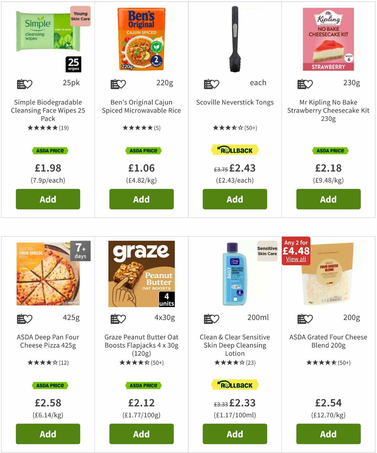 ASDA Offers from 14 August