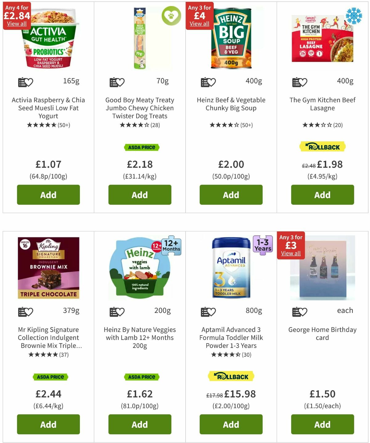 ASDA Offers from 14 August