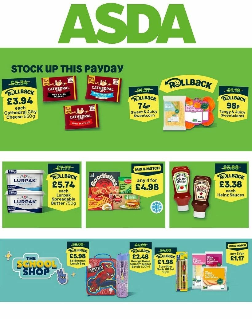 ASDA Offers from 22 August