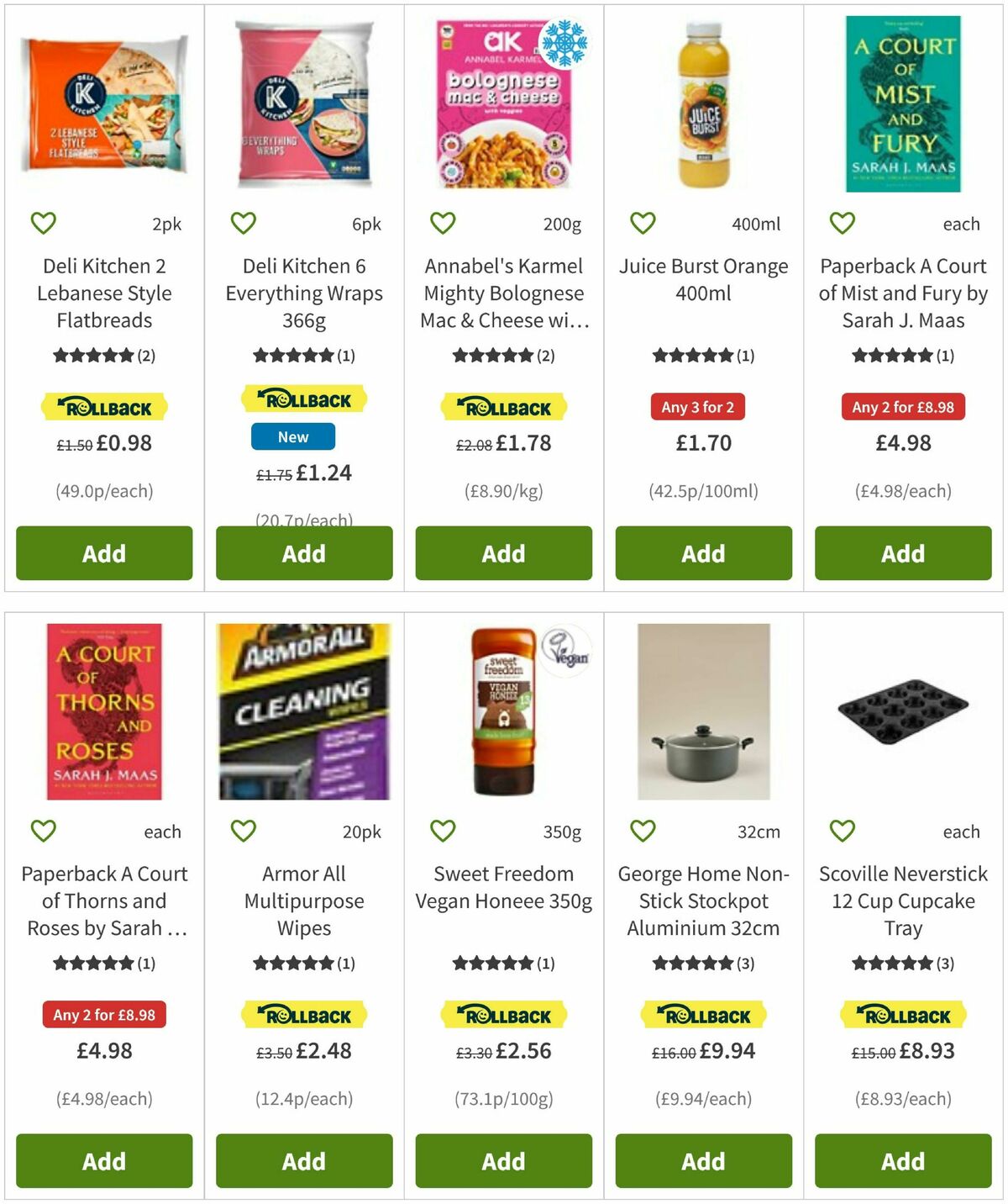ASDA Offers from 22 August