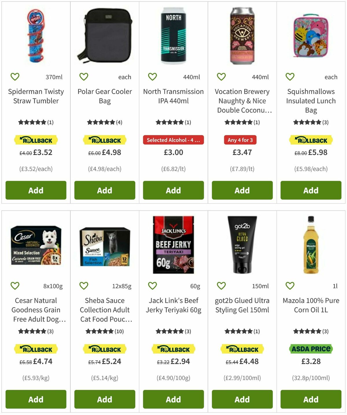 ASDA Offers from 22 August