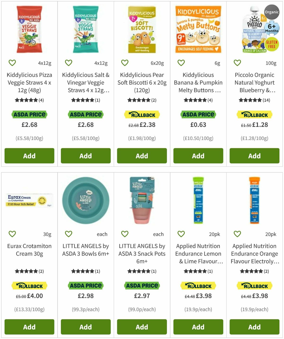 ASDA Offers from 22 August