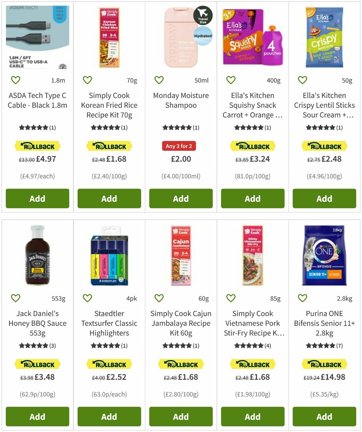 ASDA Offers from 22 August