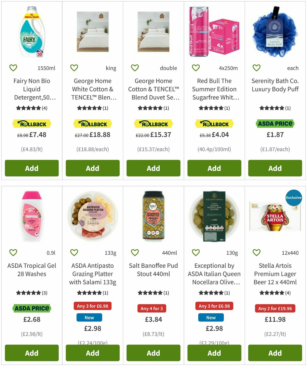ASDA Offers from 22 August