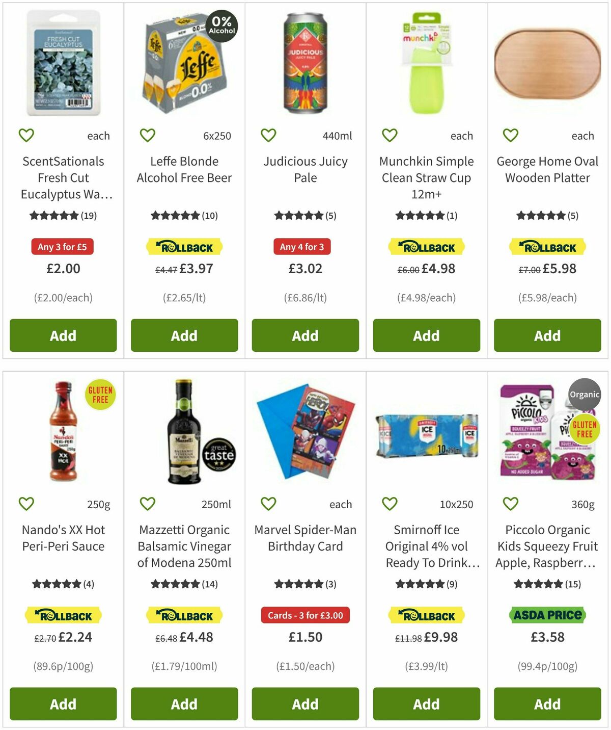 ASDA Offers from 22 August