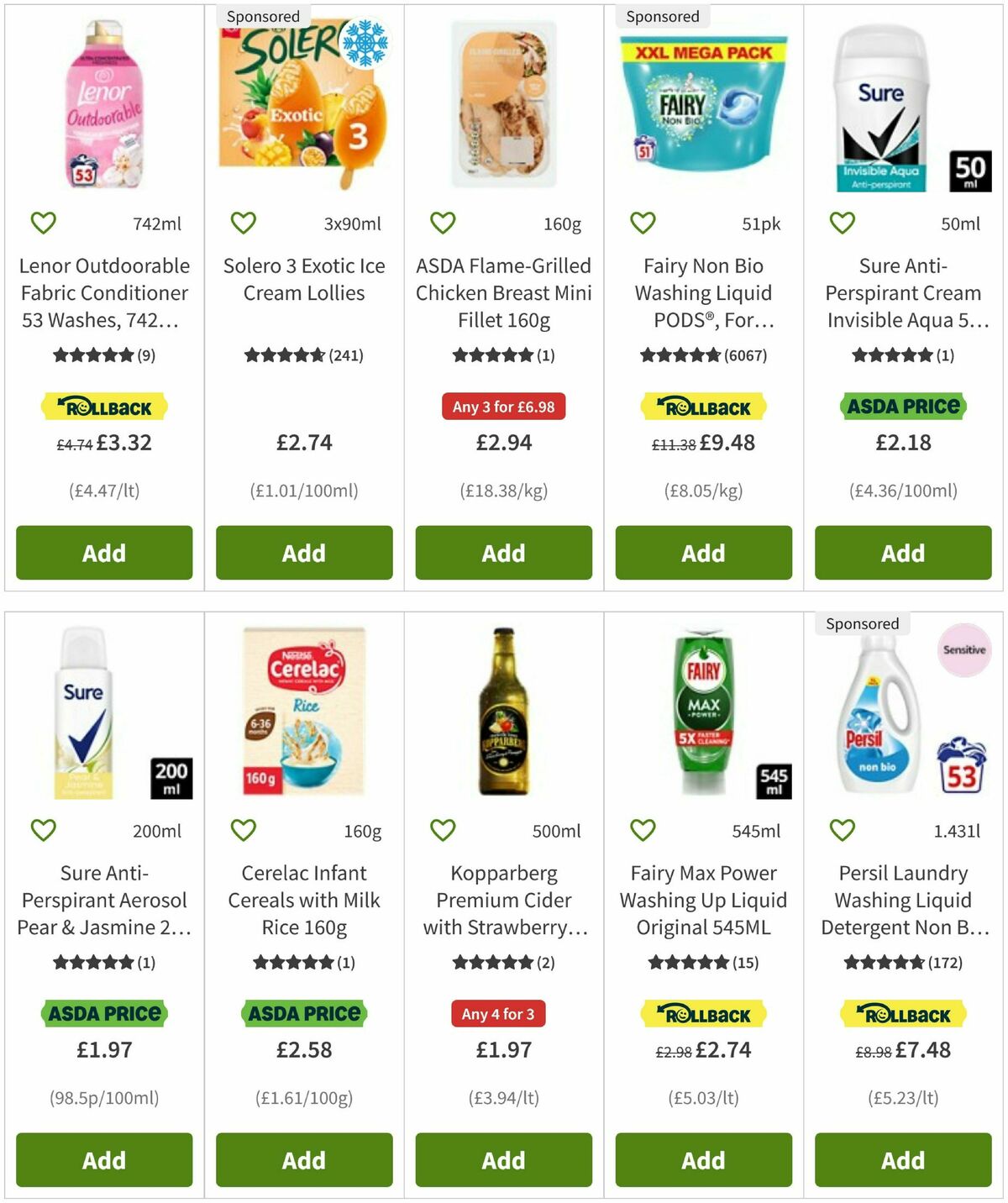 ASDA Offers from 22 August