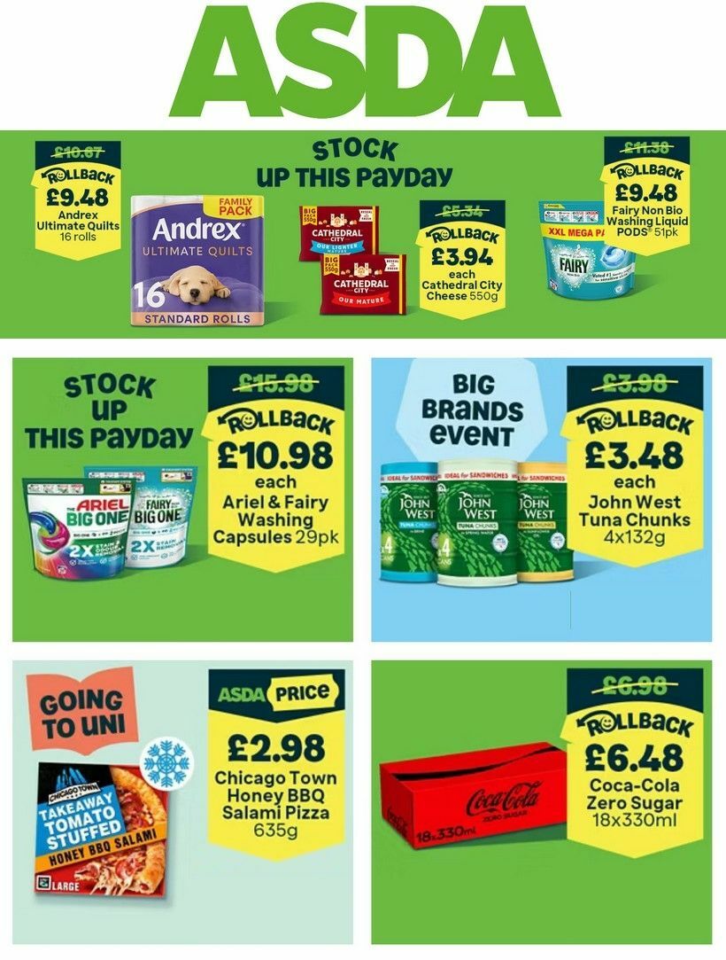ASDA Offers from 29 August