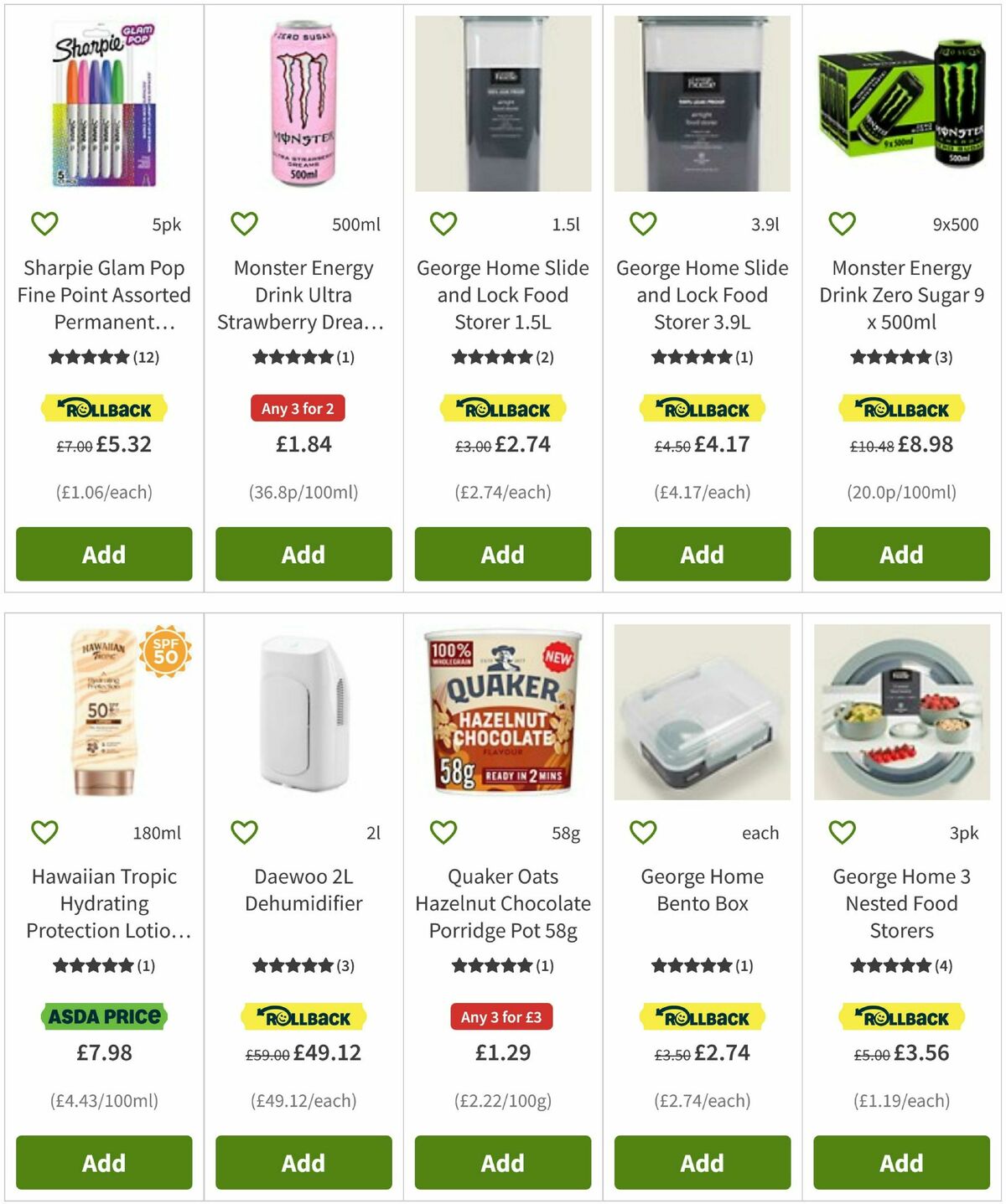 ASDA Offers from 29 August