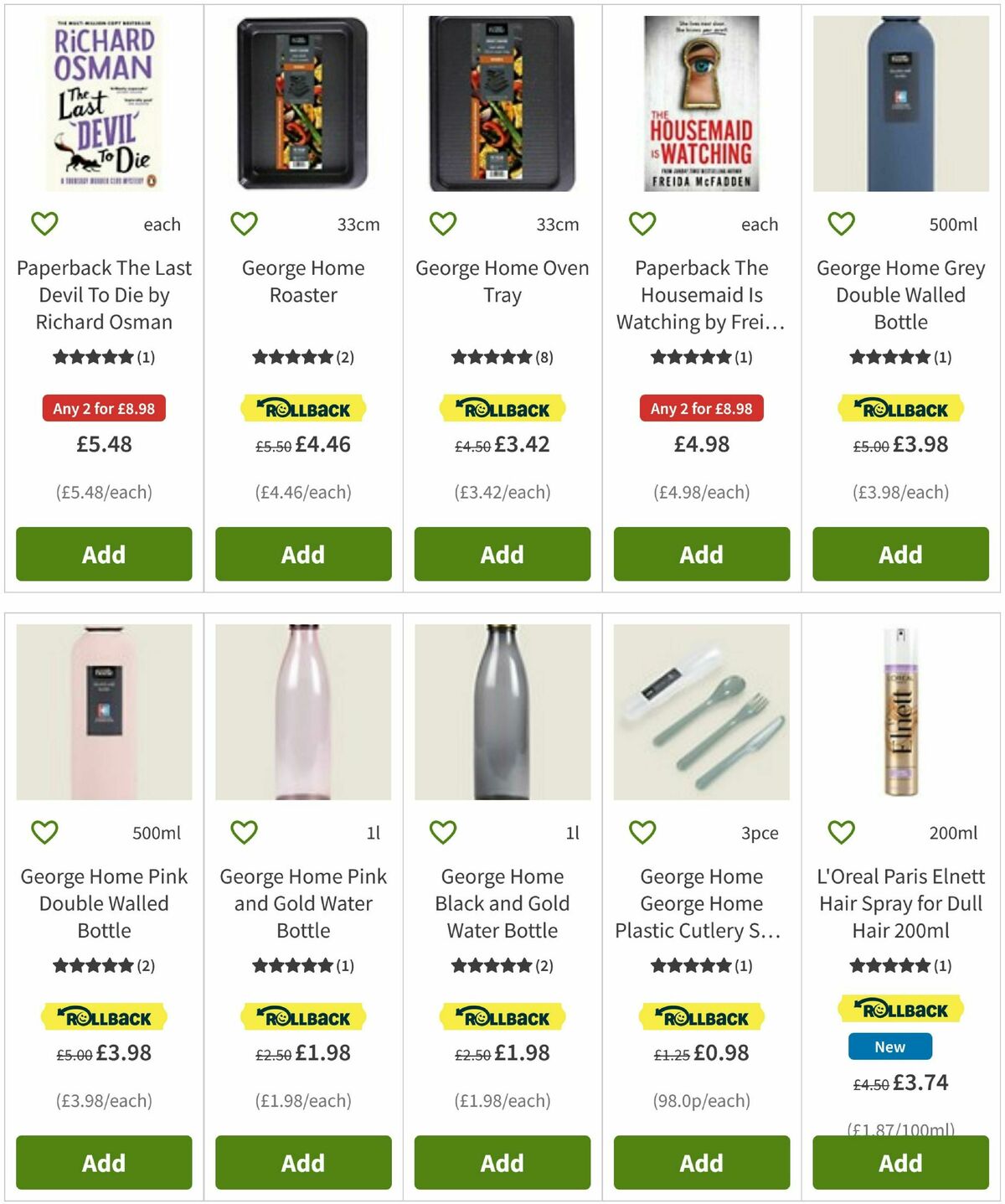 ASDA Offers from 29 August