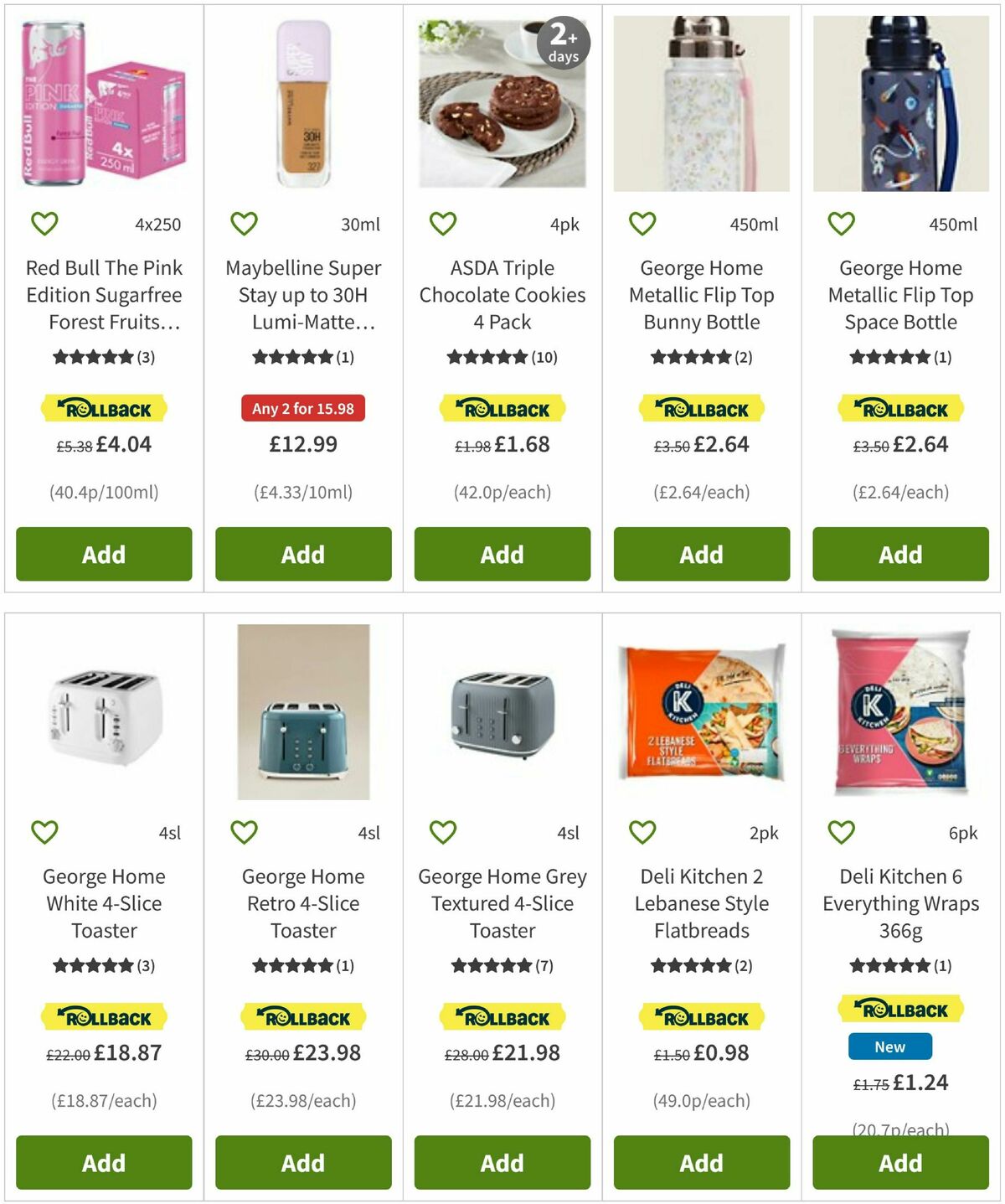 ASDA Offers from 29 August