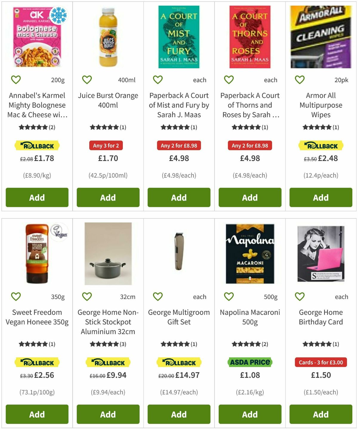 ASDA Offers from 29 August