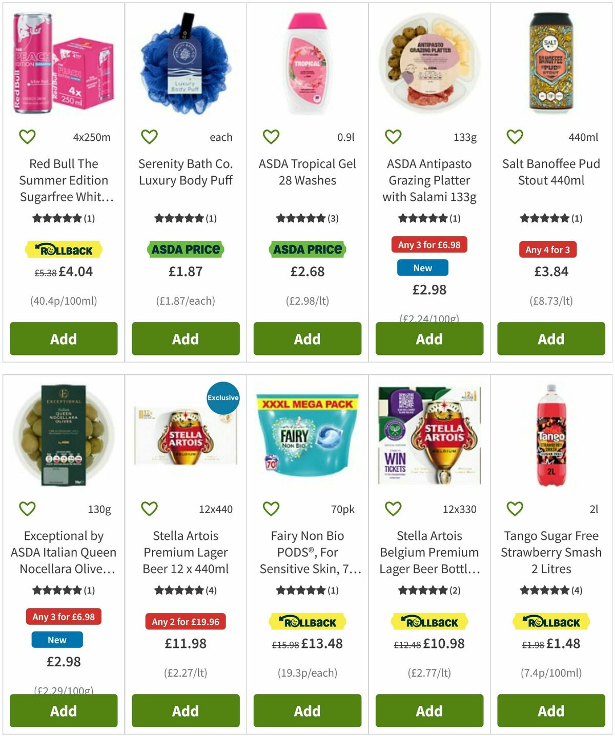 ASDA Offers from 29 August