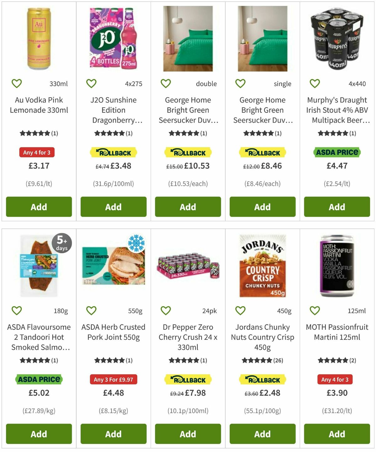 ASDA Offers from 29 August