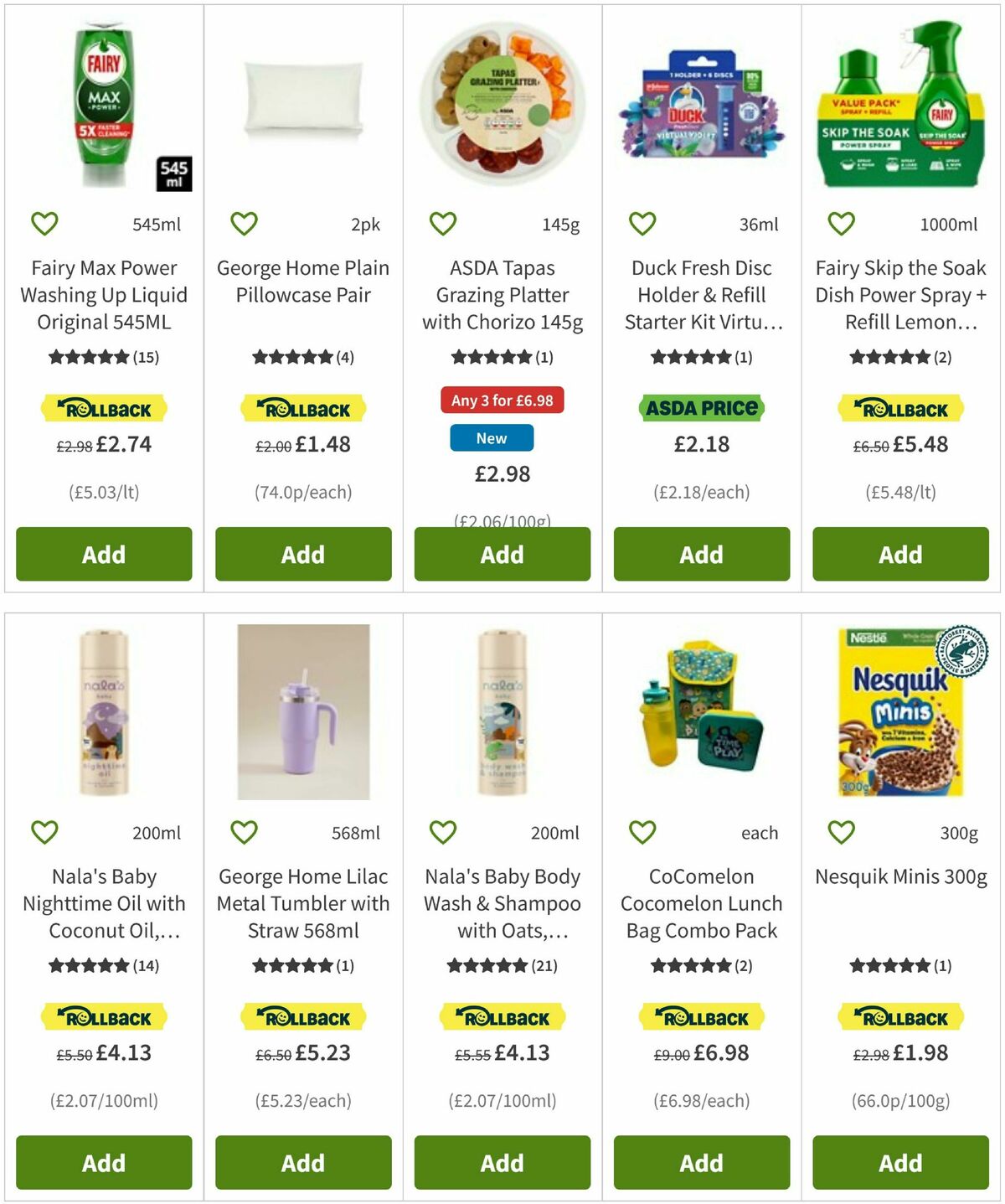 ASDA Offers from 29 August
