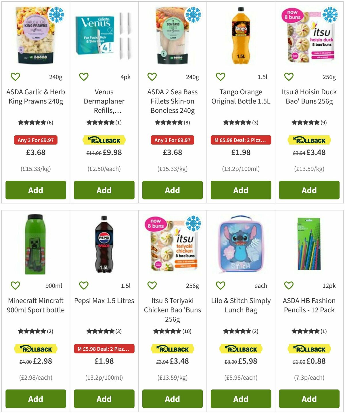 ASDA Offers from 29 August