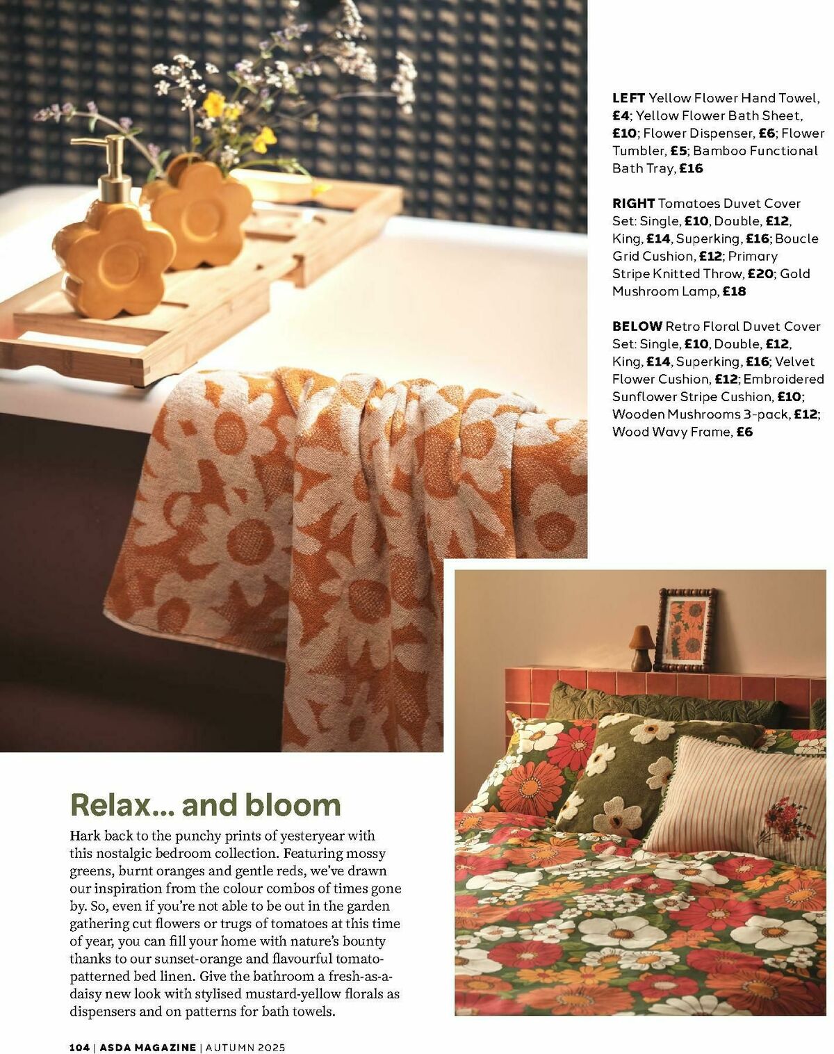 ASDA Magazine Autumn Offers from 4 September