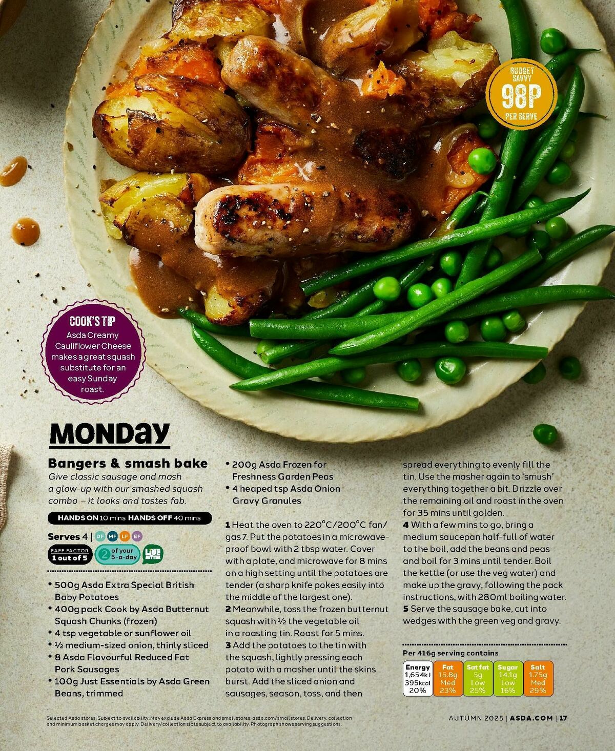 ASDA Magazine Autumn Offers from 4 September