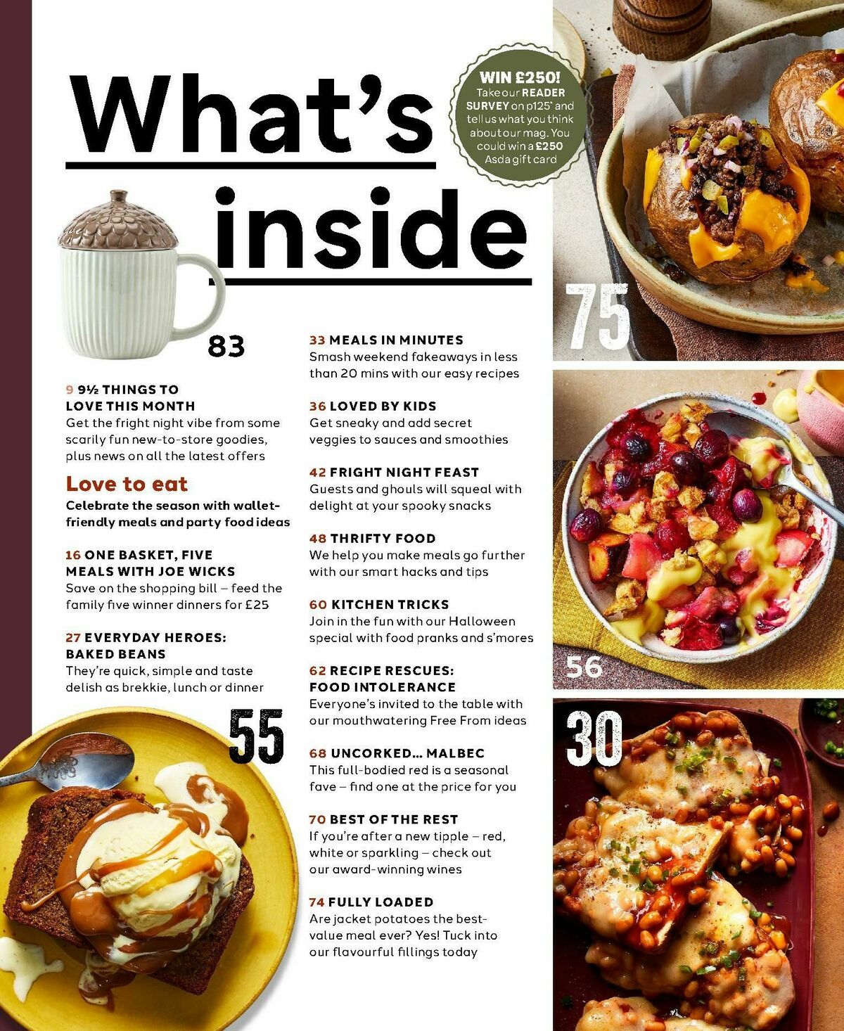 ASDA Magazine Autumn Offers from 4 September