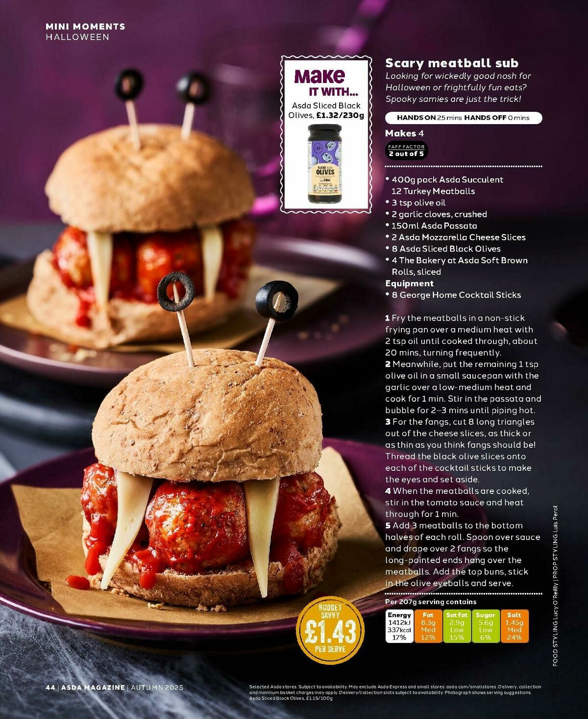 ASDA Magazine Autumn Offers from 4 September