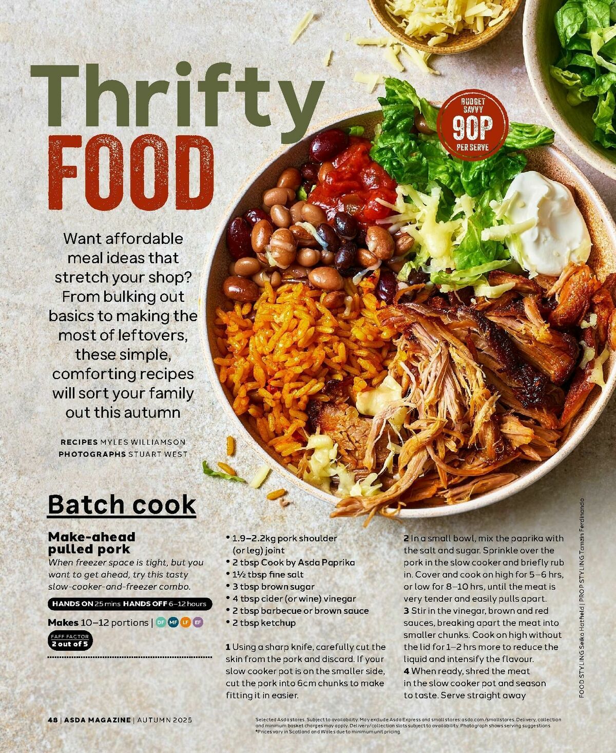 ASDA Magazine Autumn Offers from 4 September