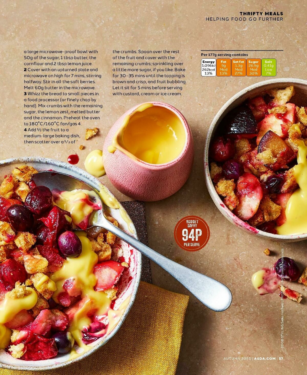 ASDA Magazine Autumn Offers from 4 September