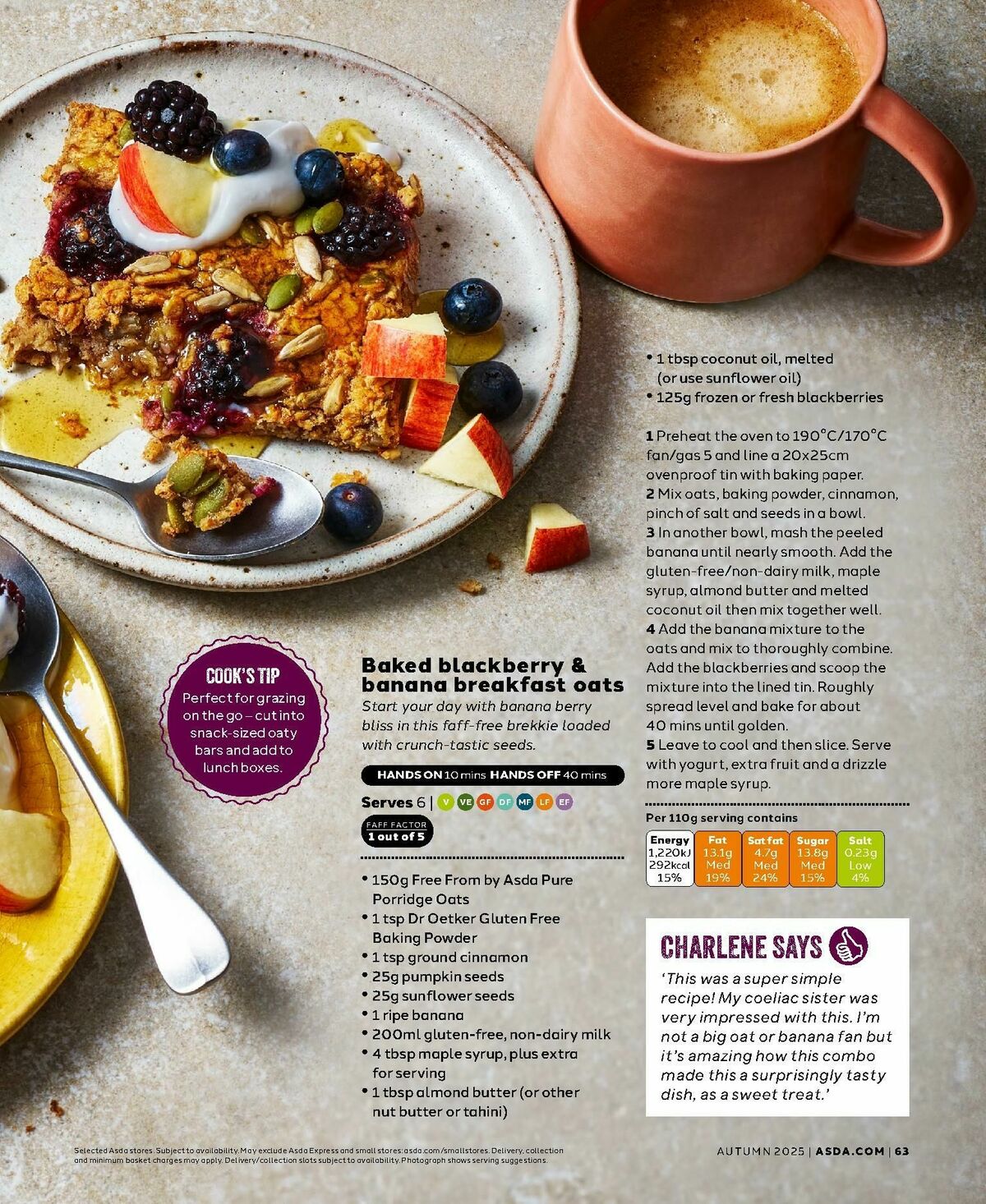 ASDA Magazine Autumn Offers from 4 September