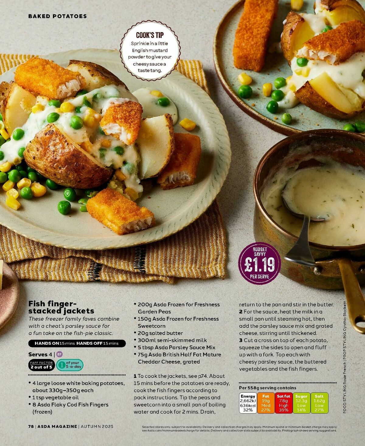 ASDA Magazine Autumn Offers from 4 September