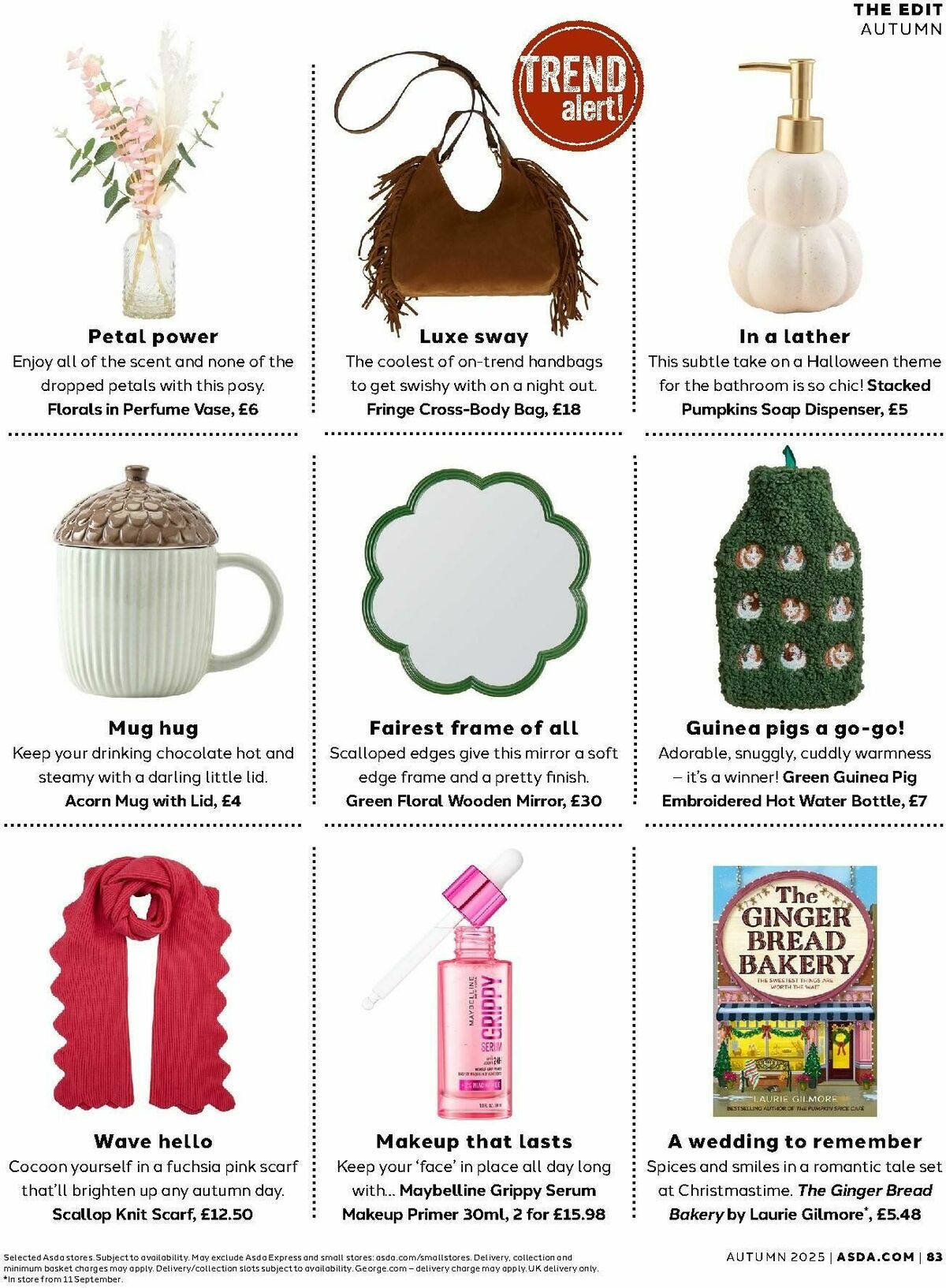 ASDA Magazine Autumn Offers from 4 September