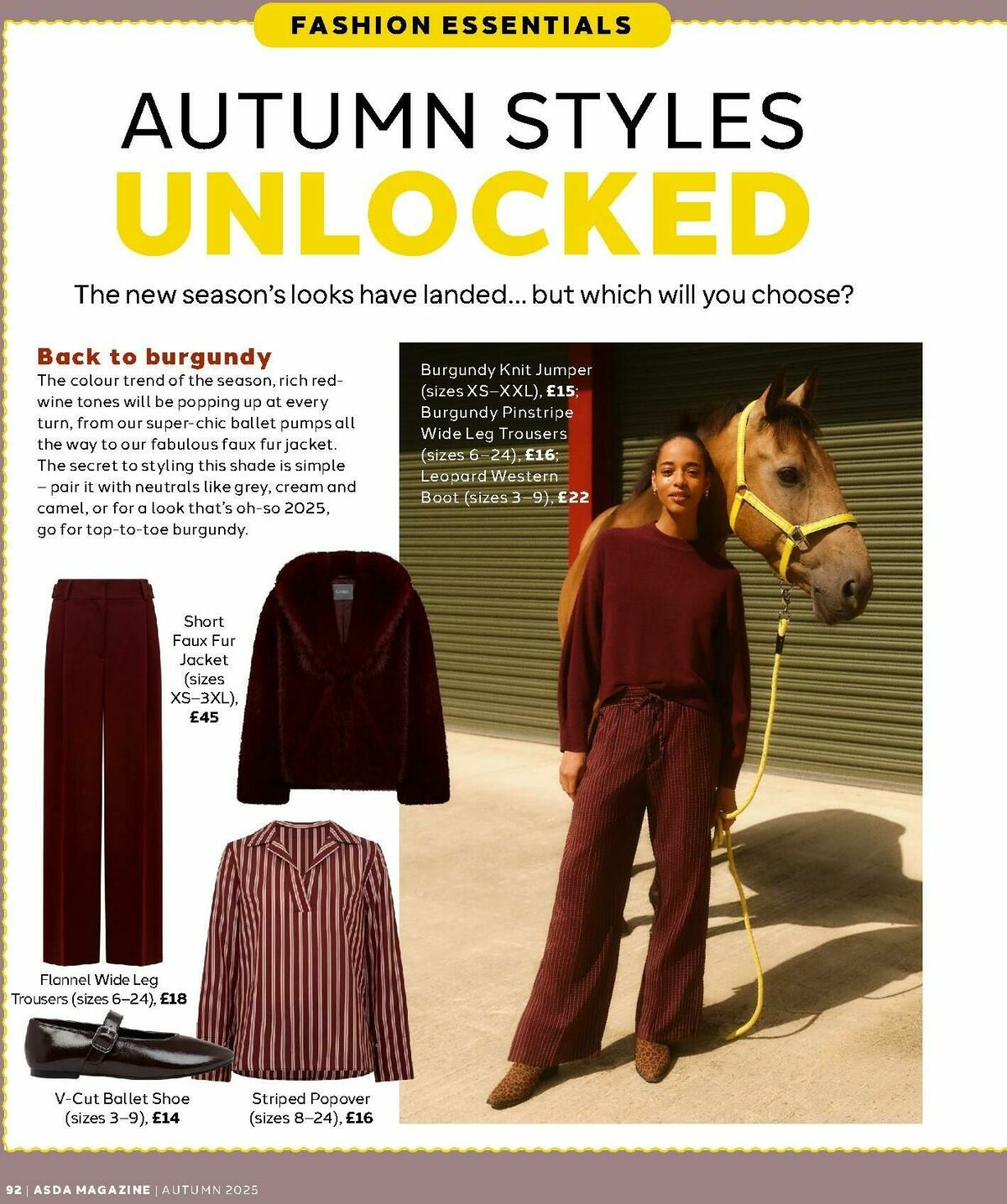 ASDA Magazine Autumn Offers from 4 September