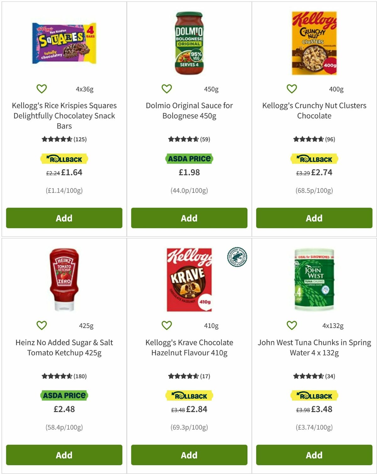 ASDA Offers from 5 September