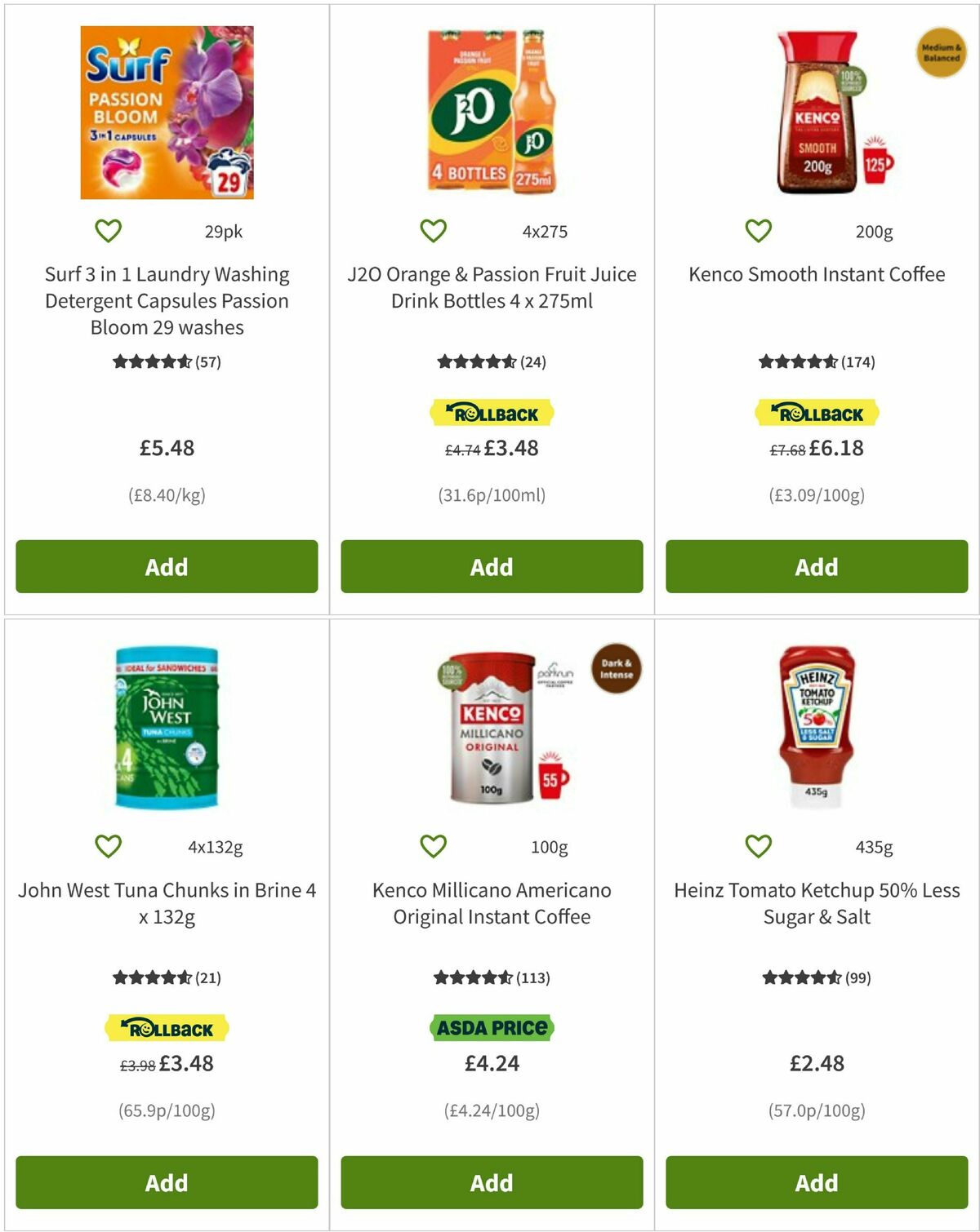 ASDA Offers from 5 September