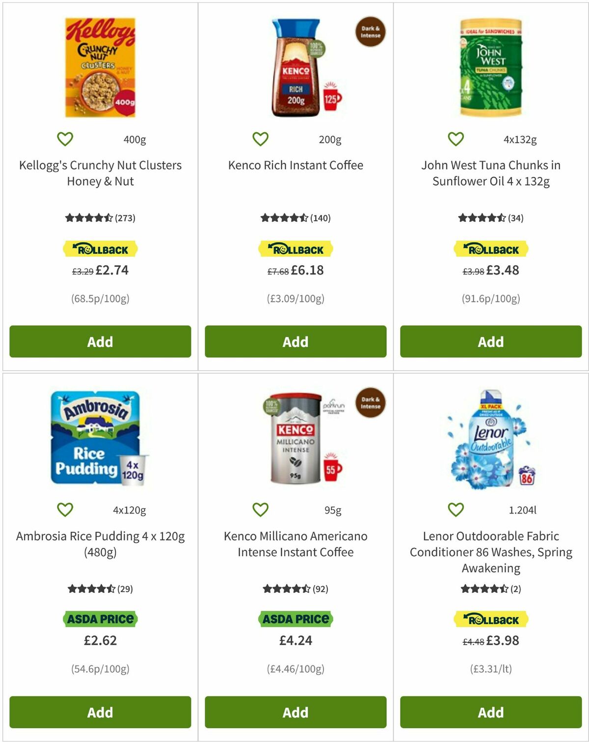 ASDA Offers from 5 September