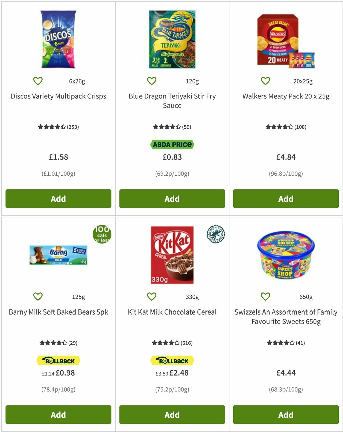 ASDA Offers from 5 September