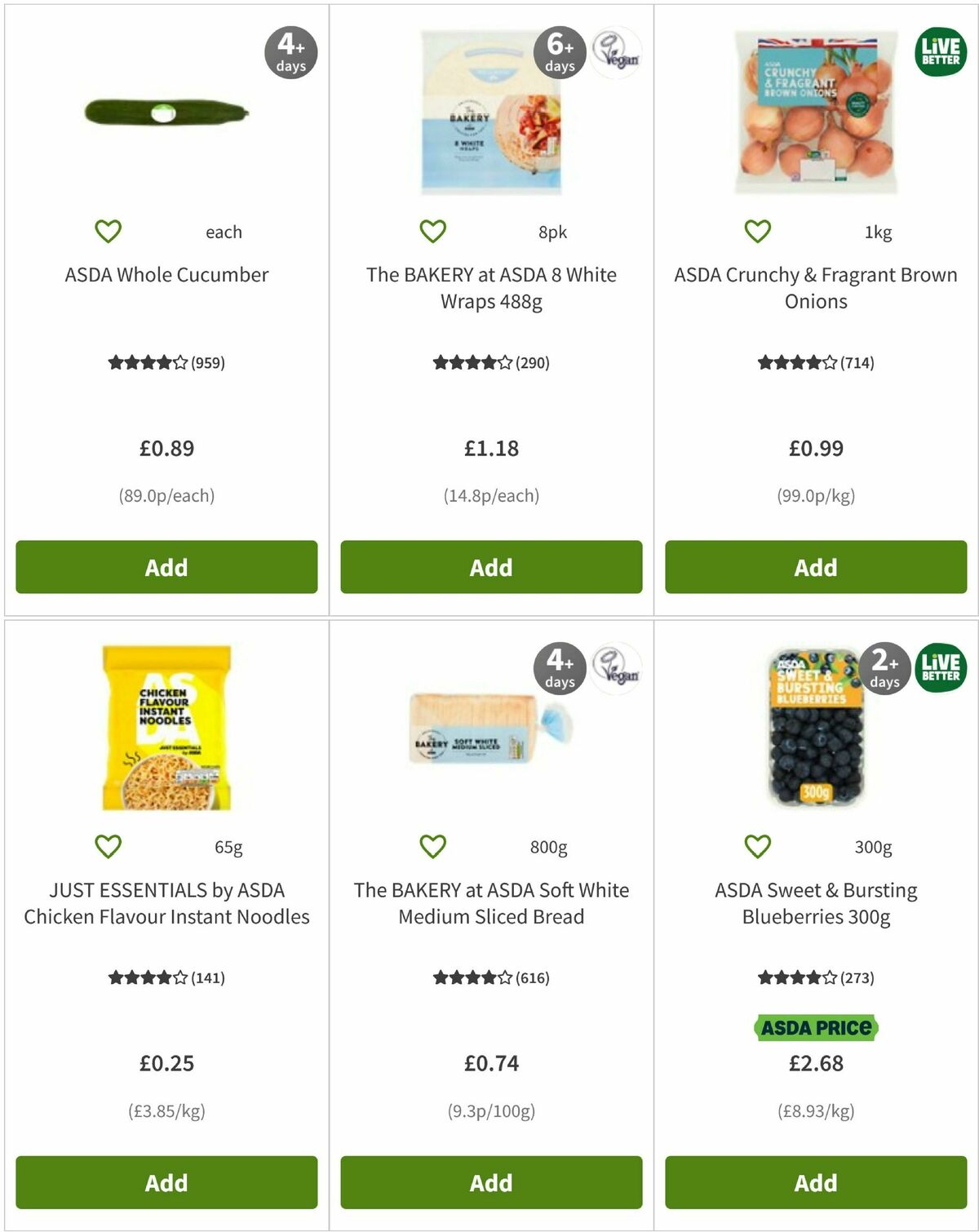 ASDA Offers from 5 September