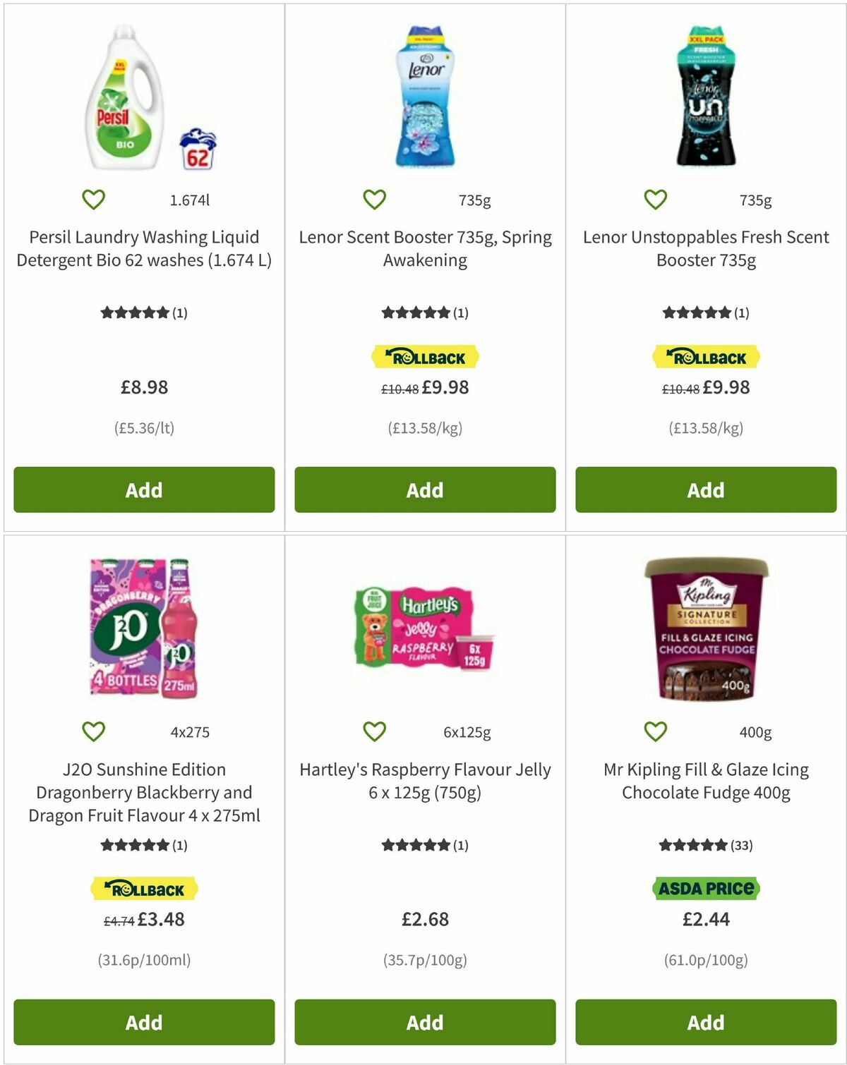 ASDA Offers from 5 September