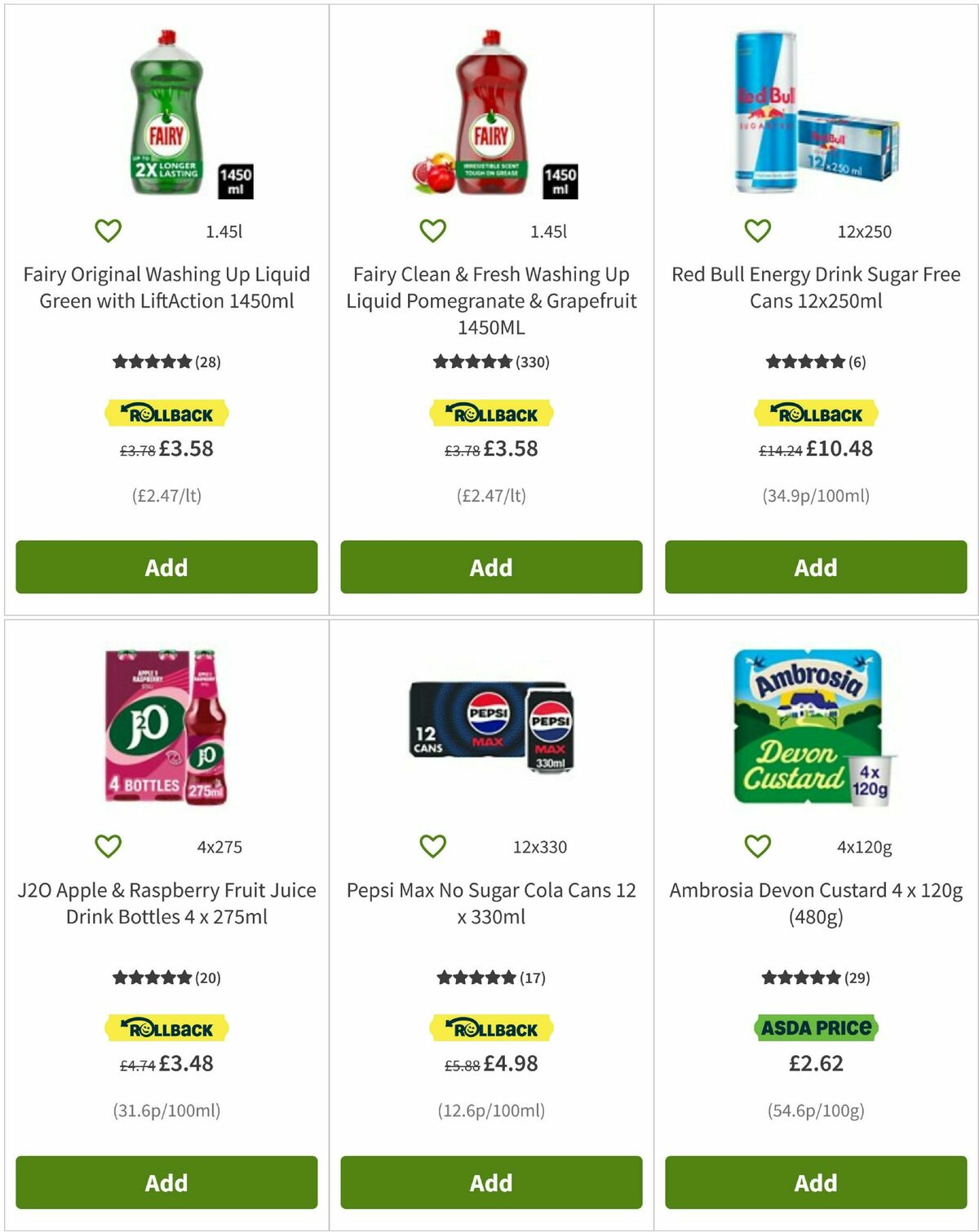 ASDA Offers from 5 September
