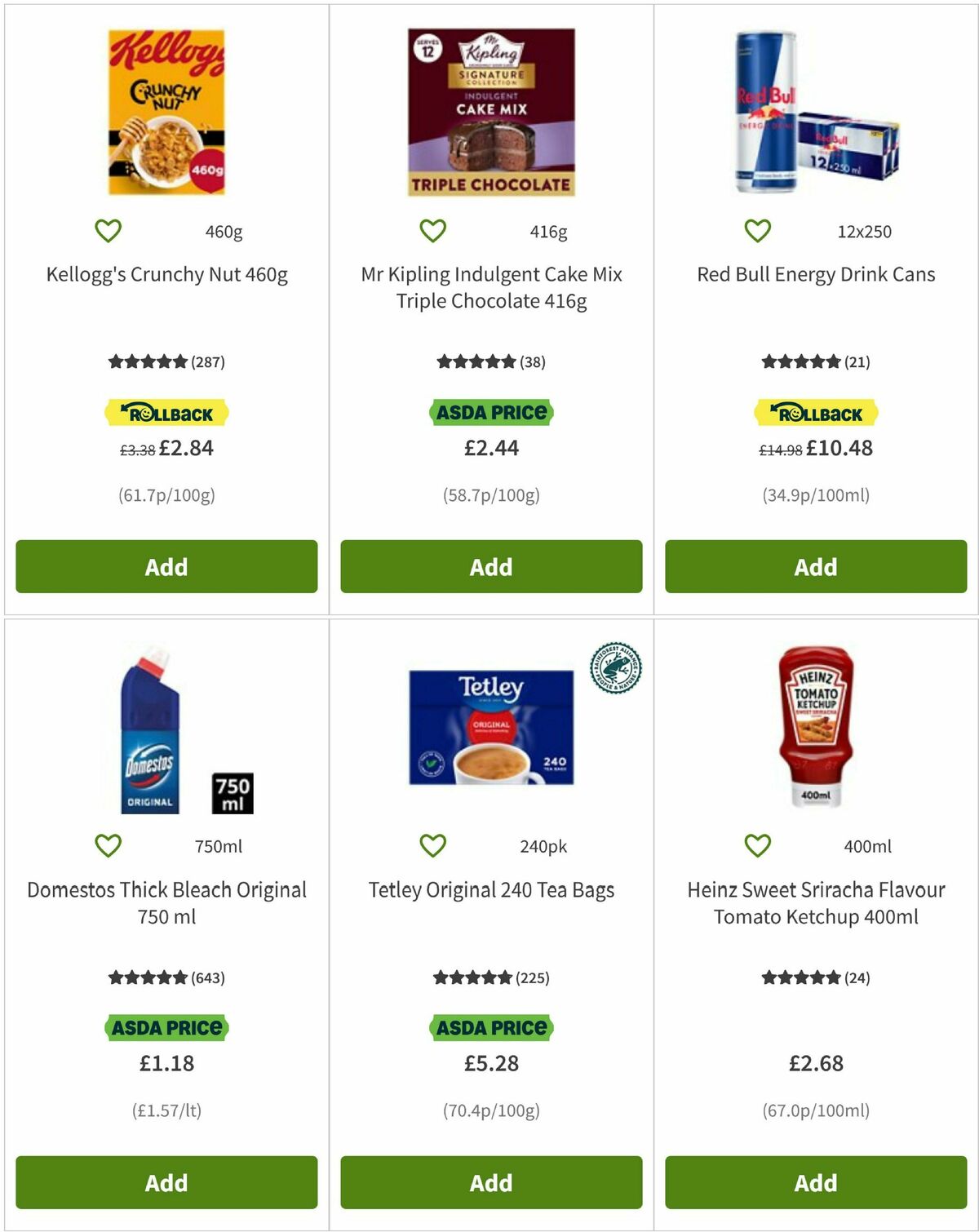 ASDA Offers from 5 September
