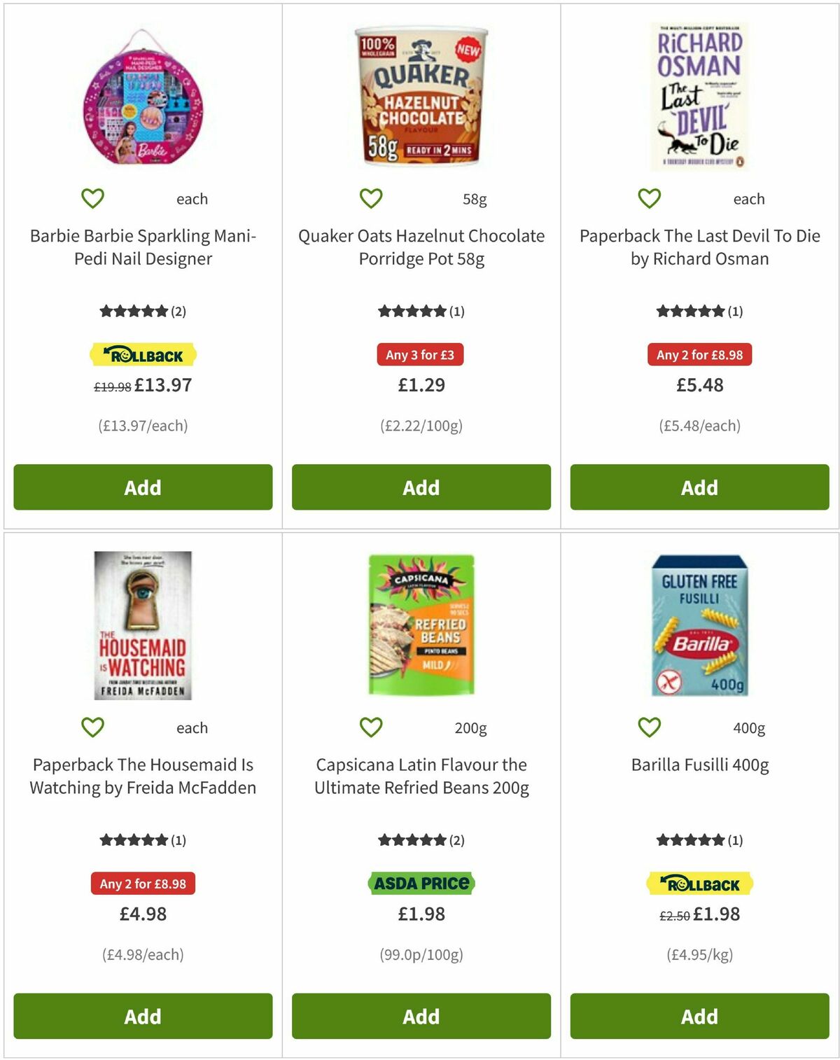 ASDA Offers from 19 September