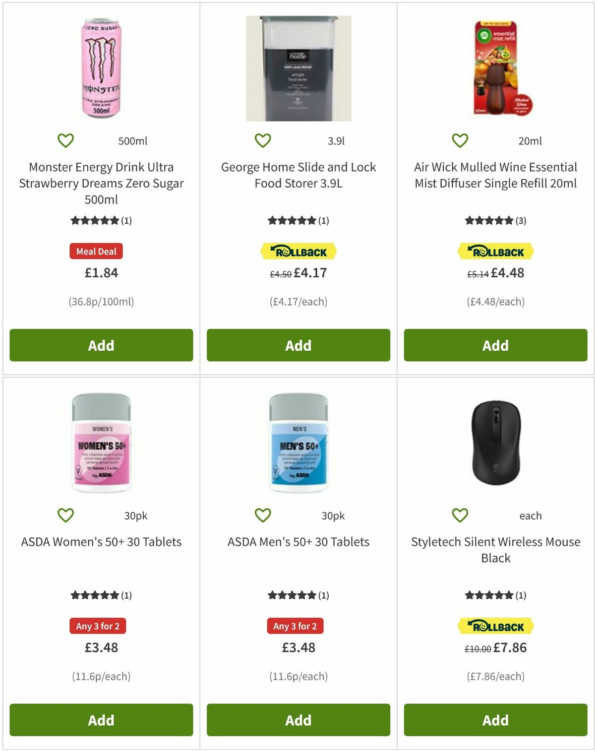 ASDA Offers from 19 September