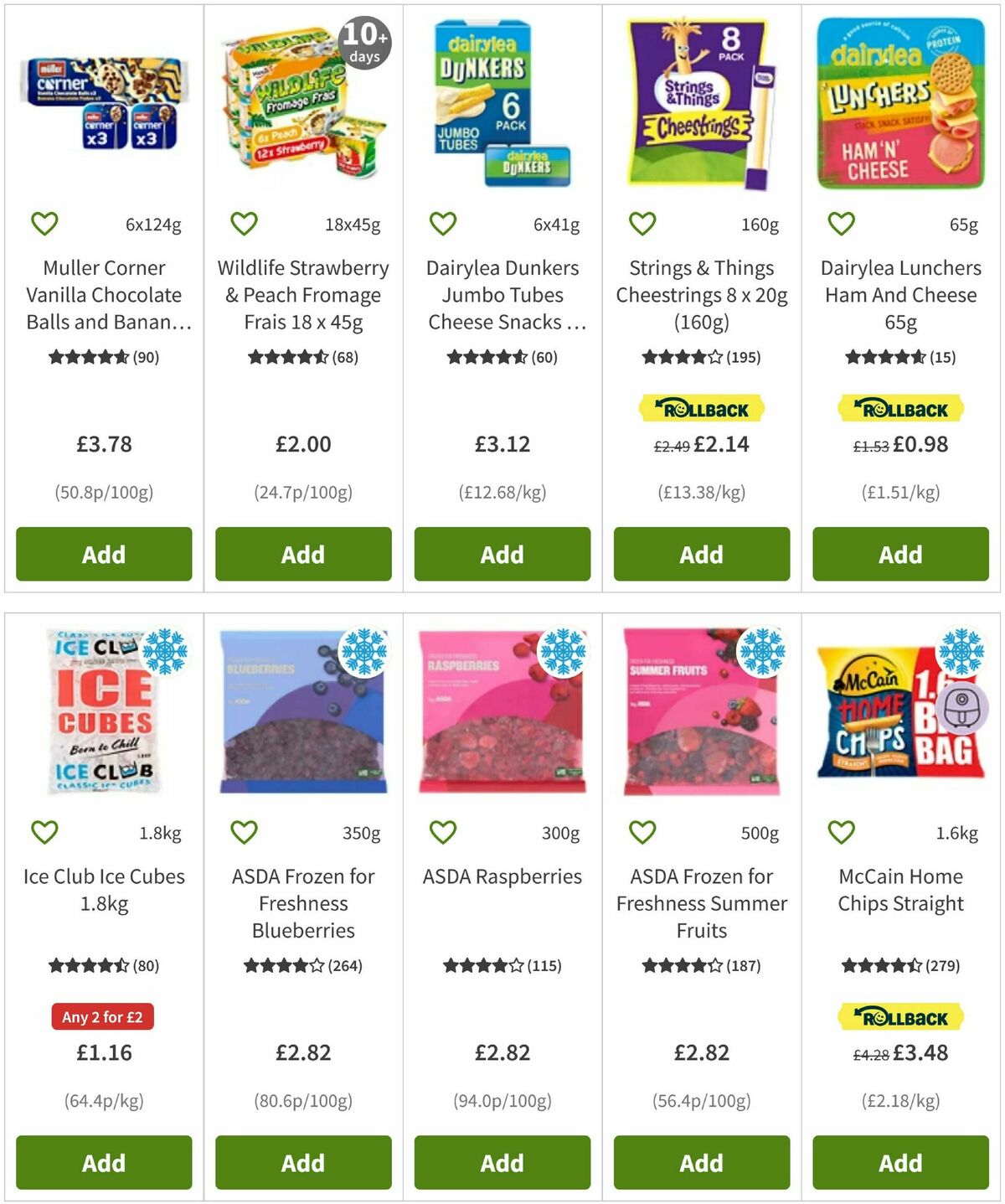 ASDA Offers from 8 October